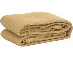 vidaXL - Tenttapijt - 300x500 - cm - HDPE - zandkleurig