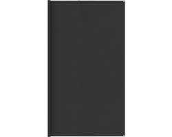 vidaXL - Tenttapijt - 400x800 - cm - HDPE - antracietkleurig