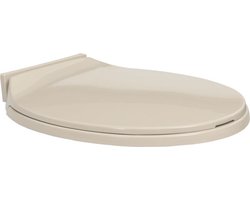 vidaXL - Toiletbril - soft-close - ovaal - abrikooskleurig