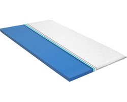 vidaXL - Topmatras - 6 - cm - visco-traagschuim - 120x200 - cm