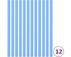 vidaXL - Trampolinepaalhoezen - 12 - st - 92,5 - cm - schuim - blauw