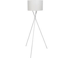 vidaXL - Tripod - Vloerlamp - Wit