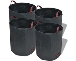 vidaXL - Tuinafvalzakken - Groen - PP-stof - 45 - x - 76 - cm