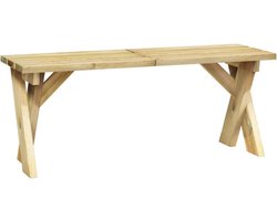 vidaXL - Tuinbank - 110 - cm - geïmpregneerd - grenenhout