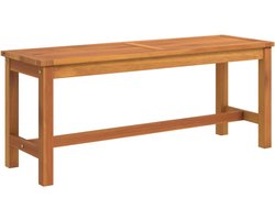 vidaXL Tuinbank 110x35x45 cm massief acaciahout - Tuinbank - Tuinbanken - Tuinbankje - Tuin Bank
