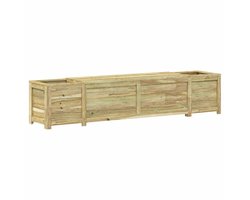 vidaXL - Tuinbank - met - opbergruimte - en - plantenbak - 193,5 - x - 40 - x - 41 - cm