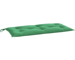 vidaXL - Tuinbankkussen - 110x50x7 - cm - oxford - stof - groen
