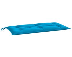 vidaXL - Tuinbankkussen - 110x50x7 - cm - oxford - stof - lichtblauw