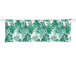vidaXL - Tuinbankkussen - 150x50x7 - cm - oxford - stof - bladpatroon