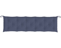 vidaXL - Tuinbankkussen - 180x50x7 - cm - oxford - stof - marineblauw