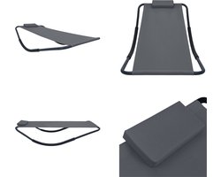 vidaXL - Tuinbed - 200x90 - cm - staal - grijs