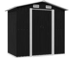 vidaXL - Tuinberging - 204x132x186 - cm - staal - antraciet