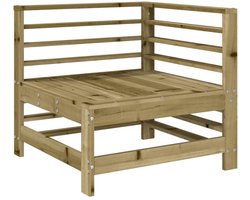 vidaXL - Tuinhoekbank - geïmpregneerd - grenenhout