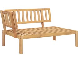 vidaXL - Tuinhoekbank - pallet - massief - acaciahout