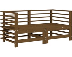 vidaXL - Tuinhoekbanken - 2 - st - massief - grenenhout - honingbruin