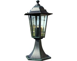 vidaXL Tuinlantaarn Preston 41 cm groen