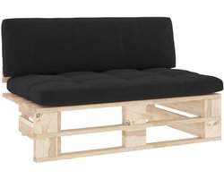 vidaXL Tuinmiddenbank pallet geïmpregneerd grenenhout - Pallet Middenbank - Pallet Middenbanken - Middenbank - Middenbanken