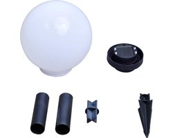 vidaXL Tuinpadlampen 4 st met grondpin LED 30 cm
