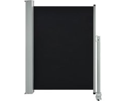 vidaXL - Tuinscherm - uittrekbaar - 100x300 - cm - zwart