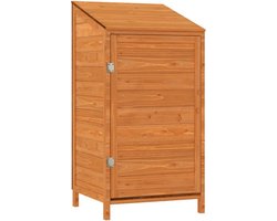 vidaXL - Tuinschuur - 55x52x112 - cm - massief - vurenhout - bruin