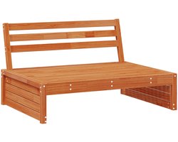 vidaXL - Tuinstoel - Midden - Massief - vurenhout - Waskleur - Bruin