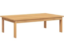 vidaXL - Tuintafel - 100x60x30 - cm - massief - acaciahout