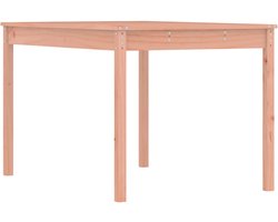 vidaXL - Tuintafel - 121x82,5x76 - cm - massief - douglashout