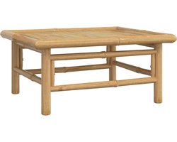 vidaXL - Tuintafel - 65x55x30 - cm - bamboe