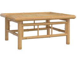 vidaXL - Tuintafel - 65x55x30 - cm - bamboe