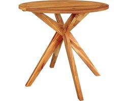 vidaXL - Tuintafel - 85x85x75 - cm - massief - acaciahout