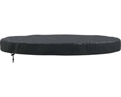 vidaXL - Tuintafel - Hoes - Zwart - 102 - x - 102 - x - 10 - cm - 600D - Oxford - stof