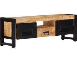 vidaXL - Tv-meubel - 120x30x40 - cm - massief - mangohout