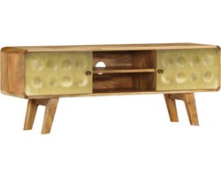 vidaXL - Tv-meubel - 120x30x45 - cm - massief - mangohout