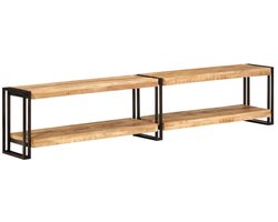 vidaXL - Tv-meubel - 200x30x40 - cm - massief - mangohout