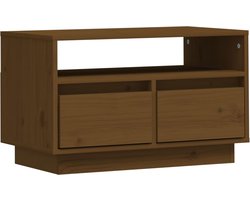 vidaXL Tv-meubel - 60x35x37 cm - Massief Grenenhout Televisie Tafel - Tv Meubels - Hout Tv Stand - Grenoblehouten Tv Meubel - Tv Kast