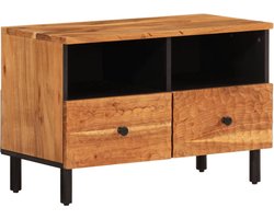 vidaXL - Tv-meubel - 70x33x46 - cm - massief - acaciahout