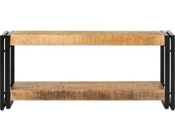 vidaXL - Tv-meubel - 90x30x40 - cm - massief - mangohout