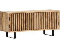 vidaXL - Tv-meubel - 90x30x40 - cm - massief - mangohout