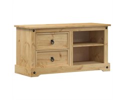 vidaXL - Tv-meubel - Corona - 100x40x52 - cm - massief - grenenhout