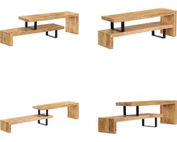vidaXL - Tv-meubel - massief - mangohout