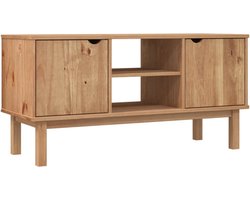 vidaXL - Tv-meubel - OTTA - 113,5x43x57 - cm - massief - grenenhout