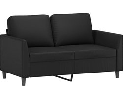 vidaXL - Tweezitsbank - 120 - cm - kunstleer - zwart
