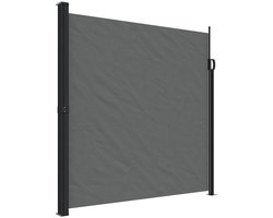 vidaXL - Uitschuifbaar - zijluifel - antraciet - 200x300 - cm
