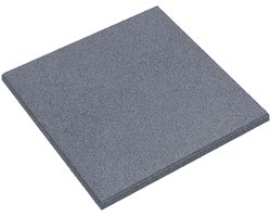 vidaXL - Valbescherming - Tegels - 6 - pcs - Grijs - 50 - x - 50 - cm - Rubber