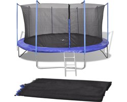 vidaXL - Veiligheidsnet - voor - 3,96 - m - ronde - trampoline