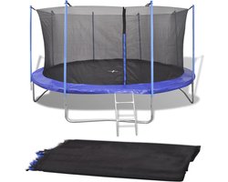 vidaXL - Veiligheidsnet - voor - 4,26 - m - ronde - trampoline