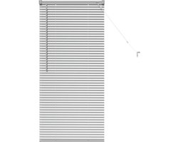 vidaXL - Venetiaanse - Jaloezieën - Zilver - 130 - x - 65 - cm - Aluminium