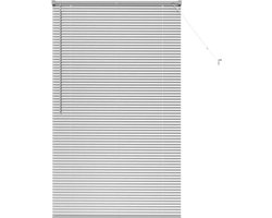 vidaXL - Venetiaanse - Jaloezieën - Zilver - 175 - x - 100 - cm - Aluminium
