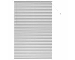 vidaXL - Venetiaanse - Jaloezieën - Zilver - 220 - x - 145 - cm - Aluminium