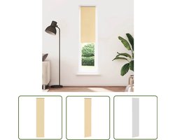 vidaXL Verduisterend Gordijn - Rolgordijn - Rolgordijn verduisterend 60x230cm stofbreedte 55,7 cm polyester - Kamer Decoratie - Privacy Gordijn - Licht Regulering
